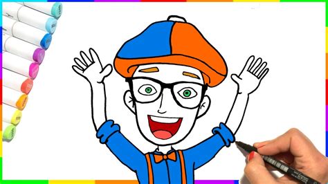 Blippi & Meekah Get Colorful at the Playground Friend Adventures Educational Videos for Kids. . Draw blippi